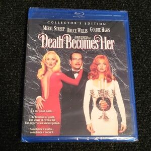 DEATH BECOMES HER Collector's Edition Blu-ray 1992 Meryl Streep Bruce Willis